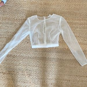 David’s bridal shear wedding cover